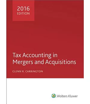 Tax Accounting in Mergers and Acquisitions 2016