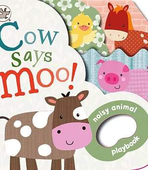 Cow Says Moo! Shaped Playbook