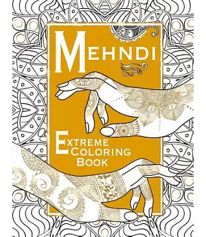 Mehndi Adult Coloring Book