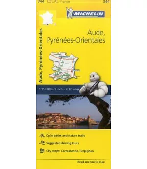 Michelin France Aude, Pyrénées-Orientales
