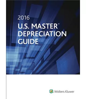 U.S. Master Depreciation Guide 2016