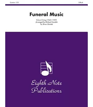 Funeral Music: Score & Parts