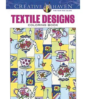 Textile Designs Coloring Book
