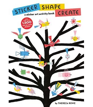 Sticker Shape Create: A Sticker Art Activity Book