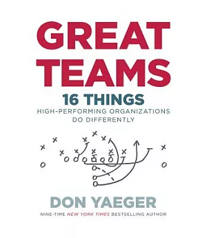 Great Teams: 16 Things High-Performing Organizations Do Differently: Library Edition