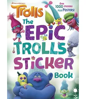 The Epic Trolls Sticker Book