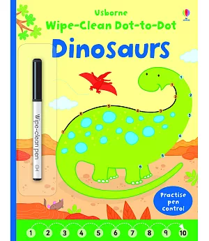 Wipe-clean Dot-to-dot Dinosaurs
