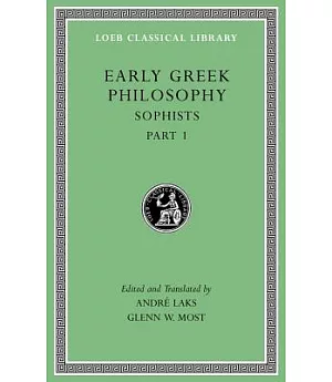 Early Greek Philosophy: Sophists