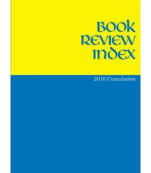 Book Review Index 2016: Cumulation