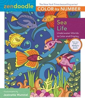 Sea Life: Underwater Worlds to Color and Display