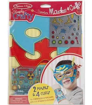 Simply Crafty - Superhero Masks & Cuffs