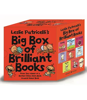 Leslie Patricelli’s Big Box of brilliant Books(Leslie Patricelli寶寶硬頁書8冊合售)