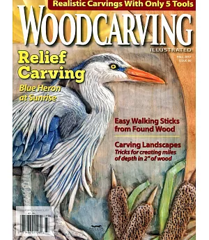 WOODCARVING ILLUSTRATED 第80期 秋季號/2017