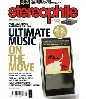 stereophile Vol.40 No.11 11月號/2017