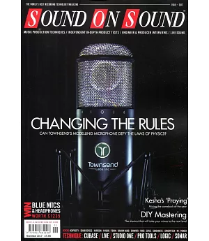 SOUND ON SOUND Vol.33 No.1 11月號/2017