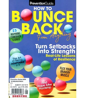 Prevention Guide HOW TO BOUNCE BACK