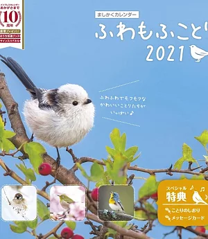 毛茸茸可愛小鳥2021年月曆