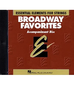 Essential Elements 百老匯精選 伴奏CD
