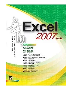舞動 Excel 2007 中文版(附1VCD)