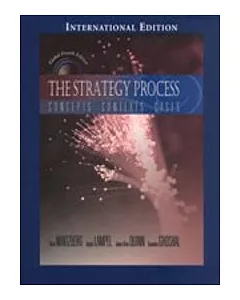 The Strategy Process: Concepts Contexts Cases(四版)