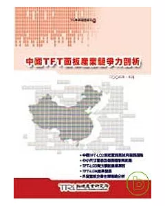 中國TFT面板產業競爭力剖析