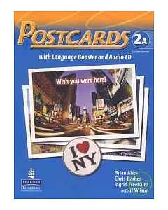 Postcards 2/e (2A) with Language Booster & CD/1片
