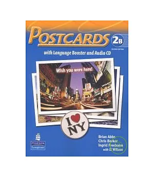 Postcards 2/e (2B) with Language Booster & CD/1片