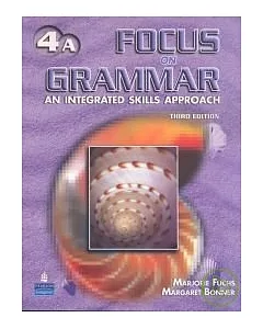 Focus on Grammar 3/e (4A) Parts 1-6 with CD/1片