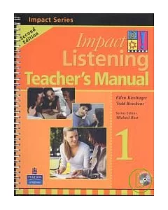 Impact Listening 2/e (1) TM with Test CD & Master CD-ROM 各1片