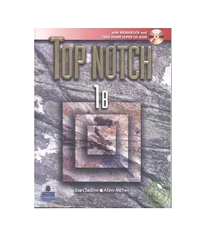 Top Notch 1B with Workbook & CD-ROM/1片