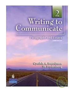Writing to Communicate (2): Paragraphs and Essays 3/e