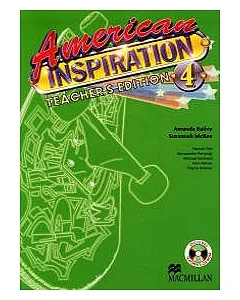 American Inspiration (4) Teacher’s Edition with CD-ROM/1片