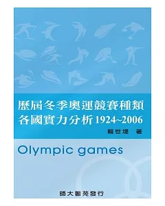 歷屆冬季奧運競賽種類各國實力分析1924 ~ 2006