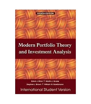 Modern Portfolio Theory and Investment Analysis 8/e