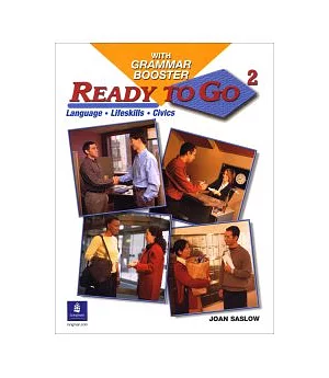 Ready To Go (2) with Grammar Booster & Student’s Audio CD/1片