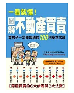 圖解不動產買賣：買房子一定要知道的100則基本常識