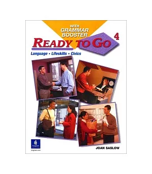 Ready To Go (4) with Grammar Booster & Student’s Audio CD/1片