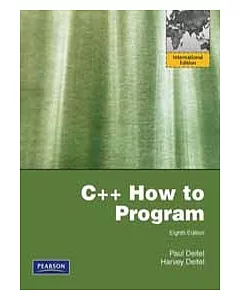 C++ HOW TO PROGRAM 8/E (V-PIE) (W/CD)