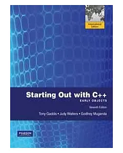 STARTING OUT WITH C++: EARLY OBJECTS 7/E (W/CD)(IE)