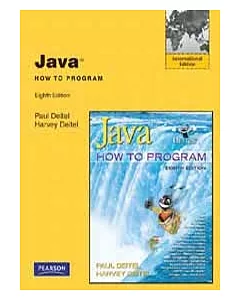 JAVA HOW TO PROGRAM: EARLY OBJECTS VERSION 8/E(M-PIE)(W/CD)
