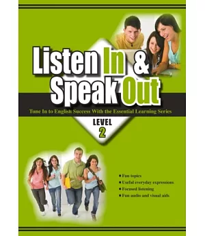大專用書：Listen In & Speak Out Level 2(書+CD)