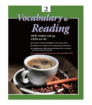 大專用書：Vocabulary & Reading 2 (書+CD)