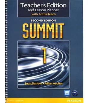 Summit 2/e (1) Teacher’s Edition and Lesson Planner with Active Teach DVD-ROM/1片