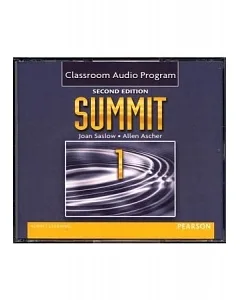 Summit 2/e (1) Classroom Audio Program(Audio CDs/5片)