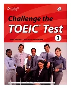 Challenge the TOEIC Test 1 with MP3 CD/1片