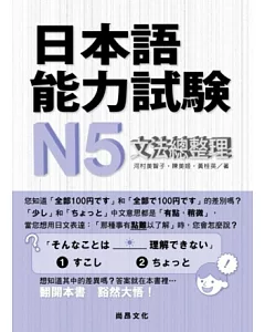 日本語能力試驗N5文法總整理