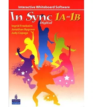 In Sync (1A&1B) Digital Interactive Whiteboard Software CD/1片