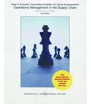Operations Management in the Supply Chain：Decisions and Cases (第6版)