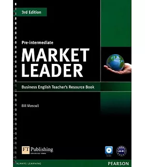 Market Leader 3/e (Pre-Int) Teacher’s Resource Book with Test Master CD-ROM/1片