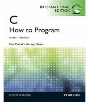 C HOW TO PROGRAM 7/E (M-PIE)